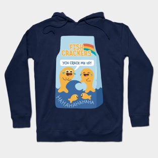 Funny Fish Crackers Hoodie